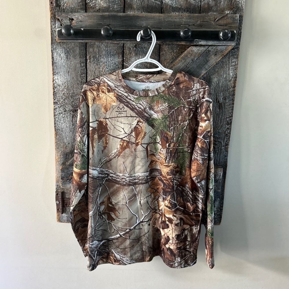 Men's Redhead Camouflage Long Sleeve Dry Fit Shirt